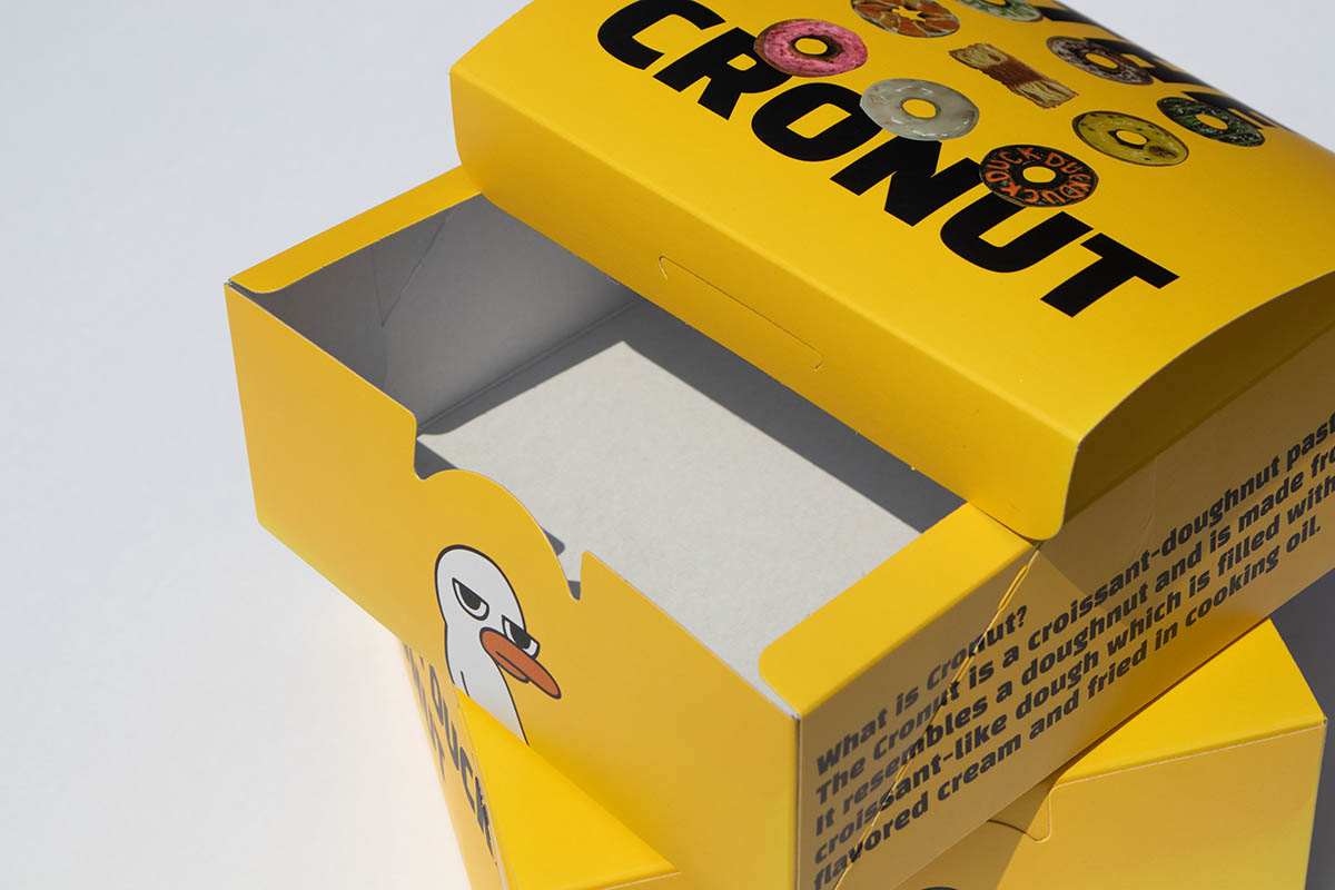 도넛 박스 제작